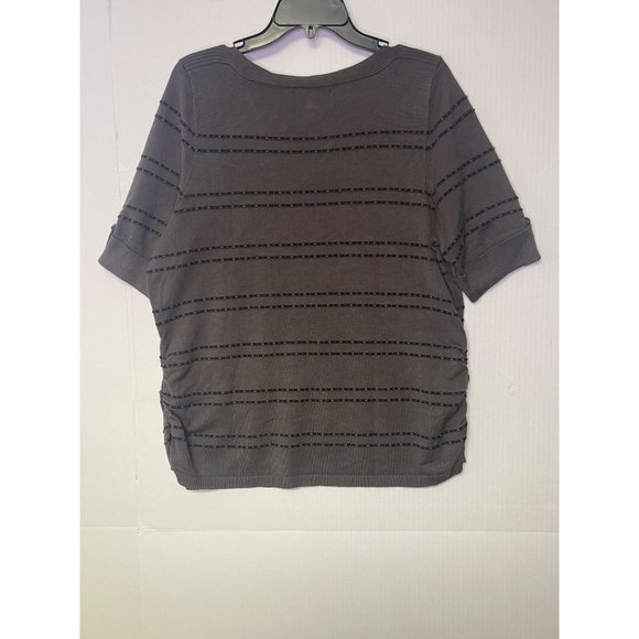 Apt 9 women’s shirt sweater size XL Green short sleeve - Picture 11 of 14